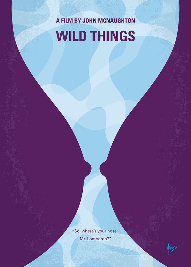 No630 My Wild Things minimal movie poster Digital Art by Chungkong Art