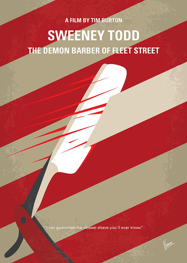 Sweeney Todd Tim Burton Poster Art