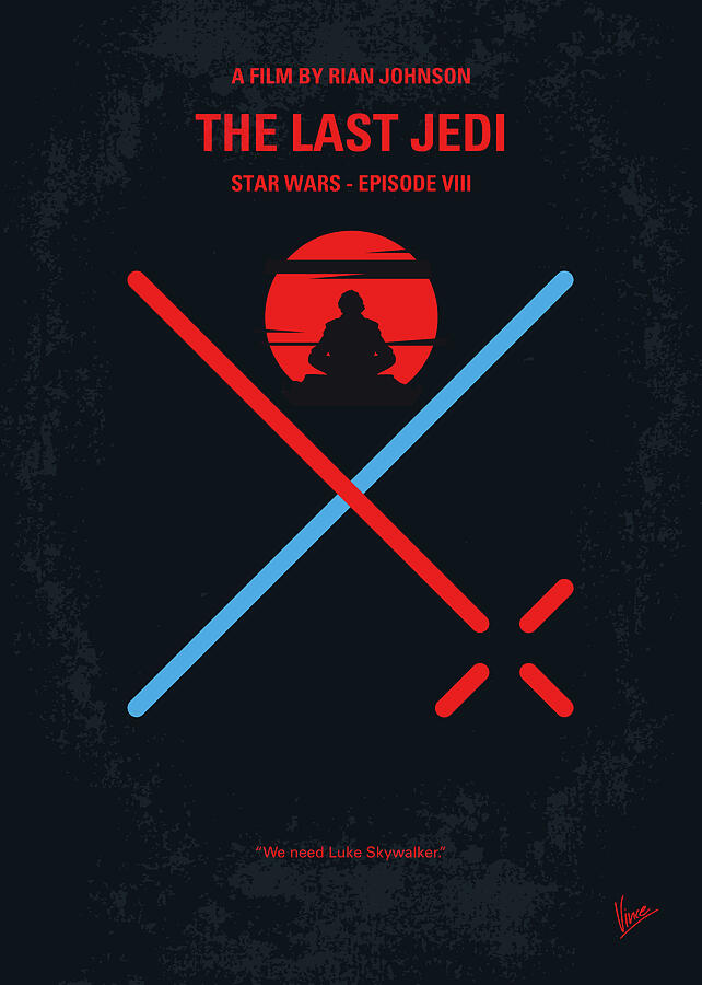 Star Wars: Episode VIII - The Last Jedi - Movie Poster / Print (Character  Grid / Watercolor Art) (Black Poster Hanger) 