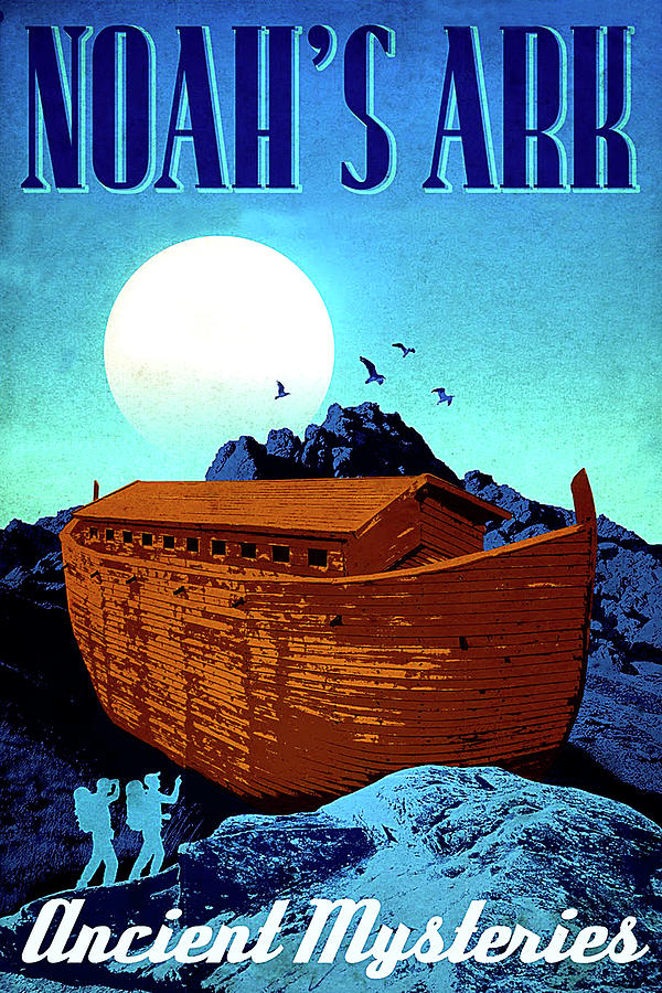 Noah Ark, Ancient mystery Painting by Long Shot