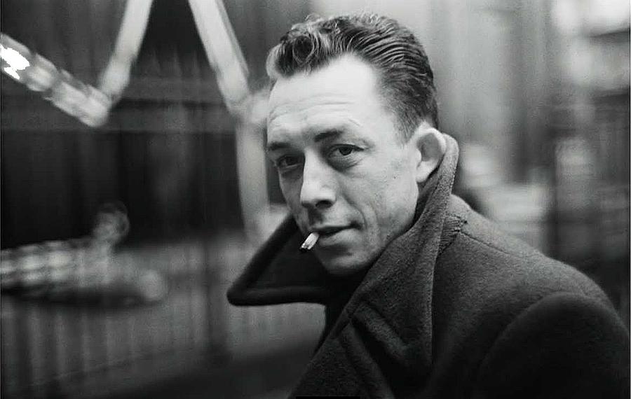 Nobel prize winning writer Albert Camus Paris 1944 - 2015           Photograph by David Lee Guss