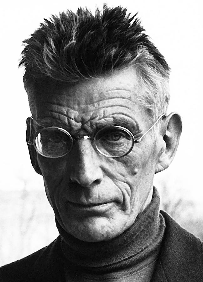 Nobel prize winning writer Samuel Beckett unknown date Photograph by ...