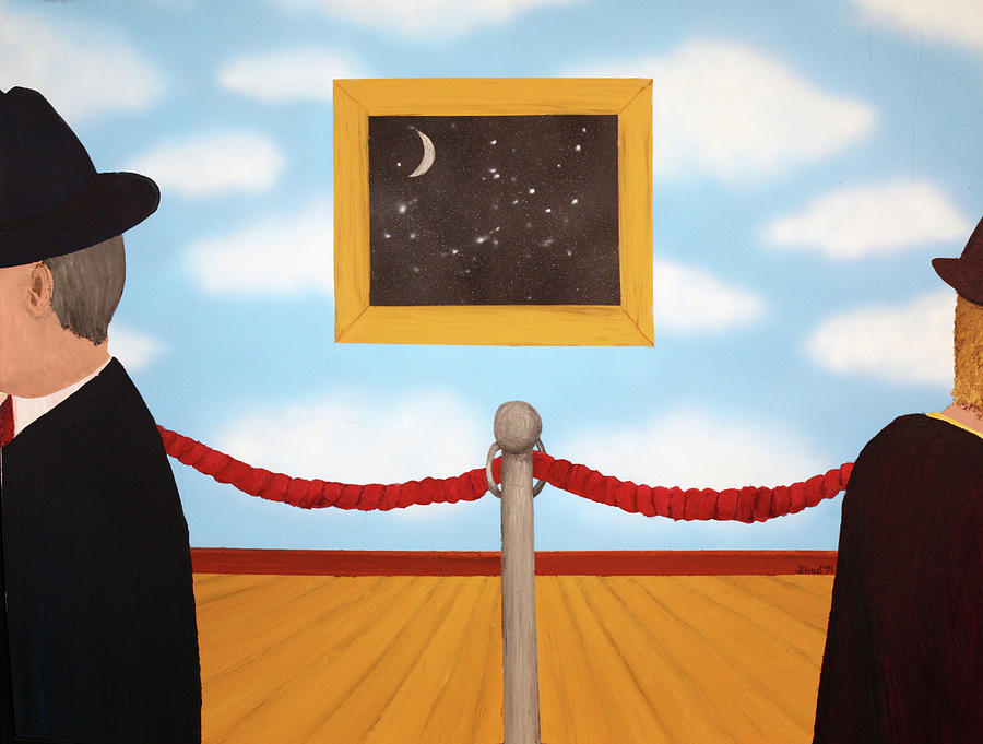 Surrealism Painting - Nobody Noticed by Thomas Blood
