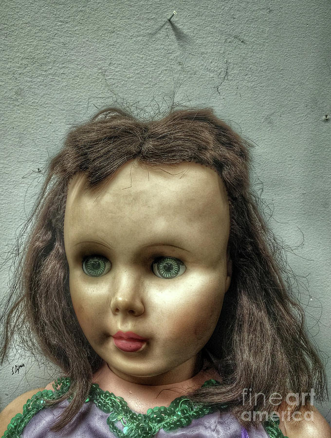Doll Photograph - Nobodys Child by Steven Digman Doll Photograph - Nobodys Child by Steven Digman