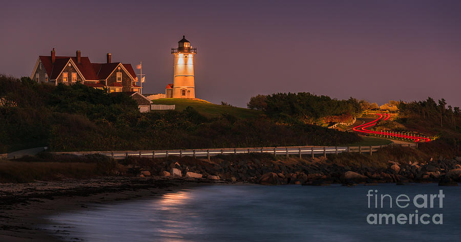 Nobska Lighthouse, Cape Cod, Massachusetts Photograph by Henk Meijer Photography