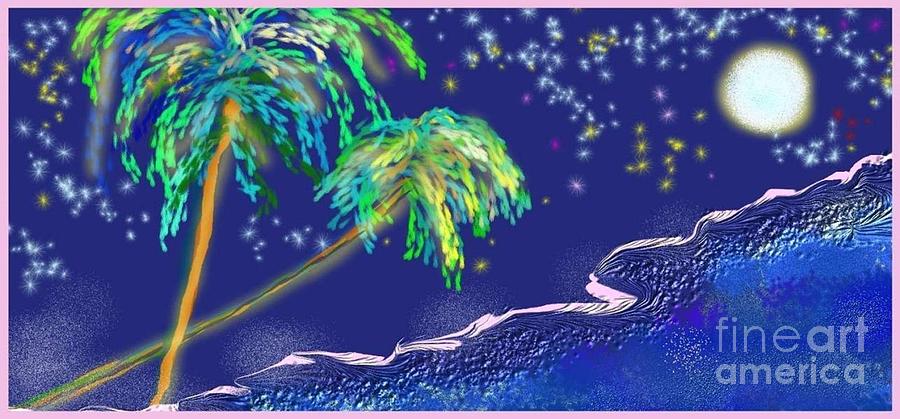 Noche Tropical Painting by Alice Terrill