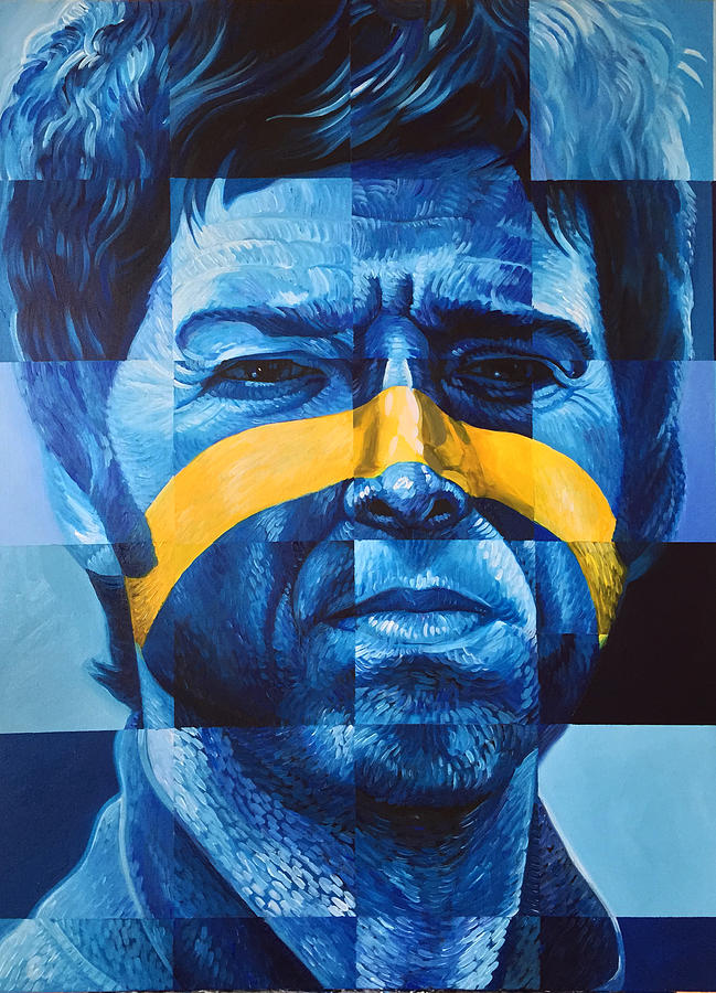Noel Gallagher Painting by Steve Hunter