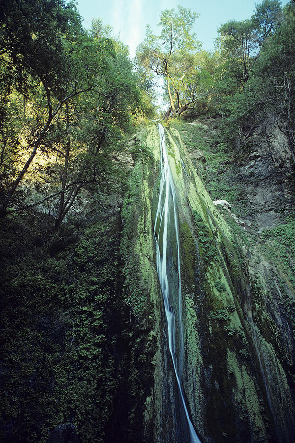 Nojoqui Falls Photograph by Gary Brandes