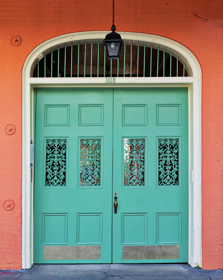 NOLA Door No 1018 Photograph by Jerry Fornarotto
