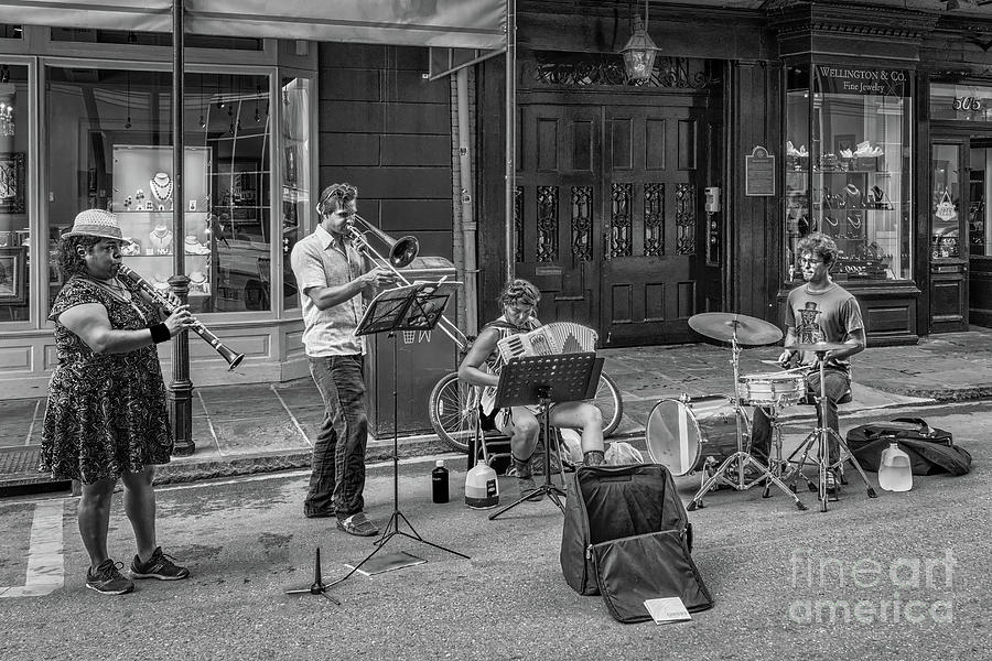 NOLA street band Photograph by Izet Kapetanovic