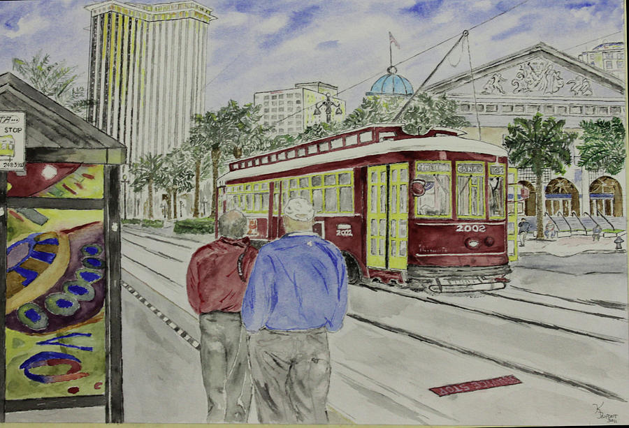 NOLA Streetcar Photograph by Imagery-at- Work