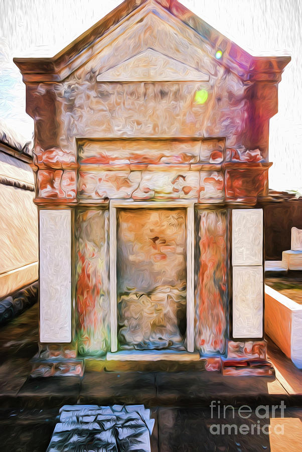 Abstract Photograph - NOLA Tomb 3  by Kathleen K Parker