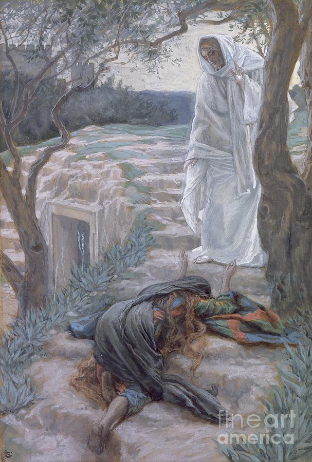 Jesus Christ Painting - Noli Me Tangere by Tissot