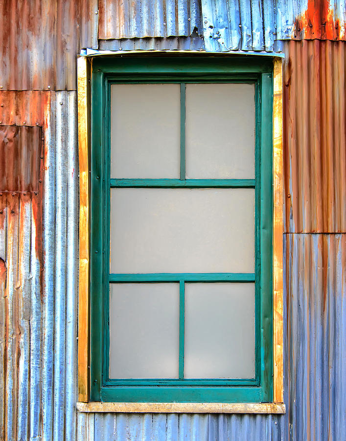 Nonwindow Surrounded By Color Photograph by Gary Slawsky