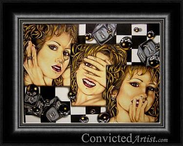 None Evil None Painting by David Arredondo None Evil None Painting by David Arredondo