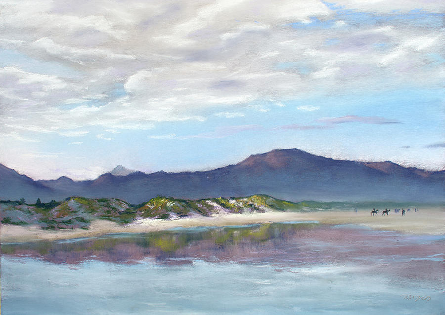 Noordhoek Beach Painting by Christopher Reid