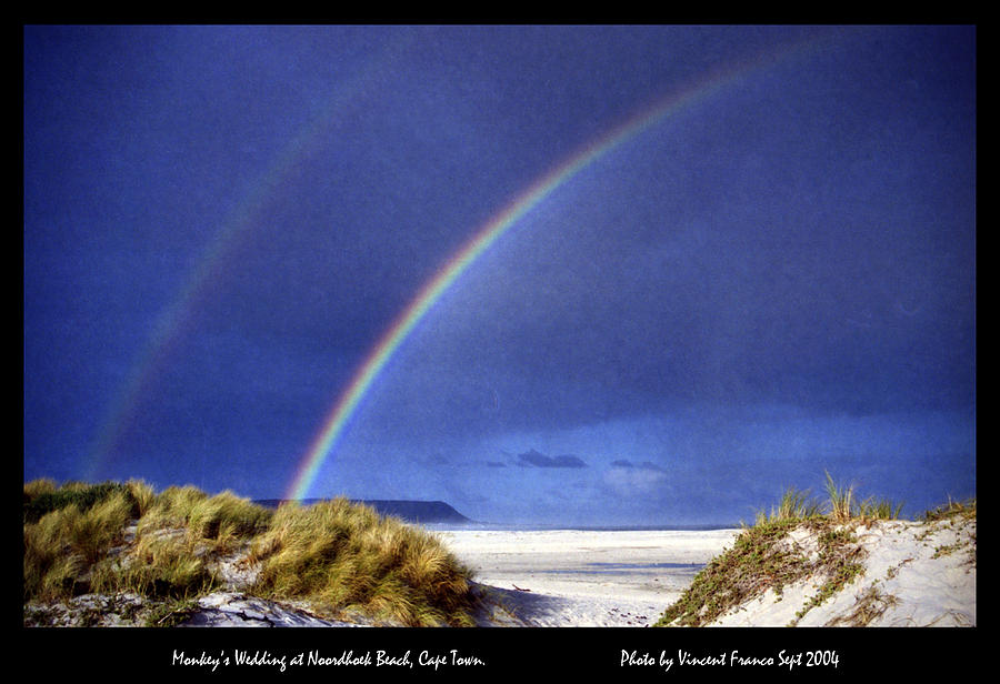 Noordhoek Rainbow Digital Art by Vincent Franco