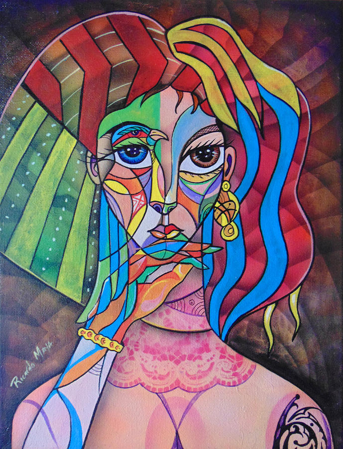 Norah Painting by Ricardo Maya - Fine Art America