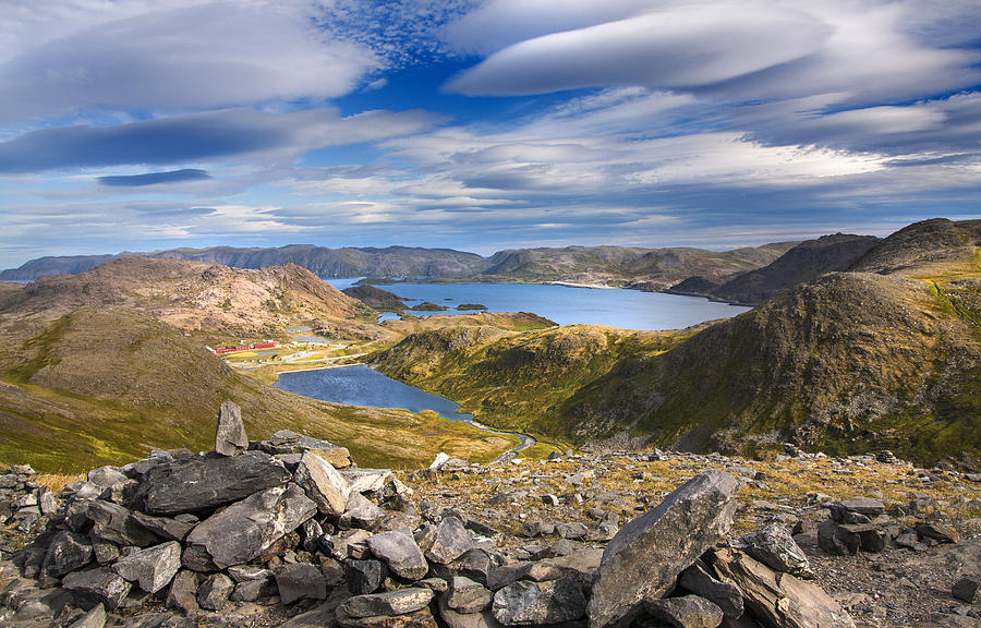 Nature Photograph - Nordkapp scenery Norway by Sandra Rugina