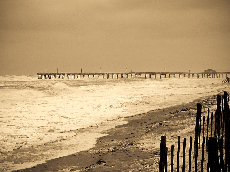 Noreaster at Nags Head Photograph by Ches Black