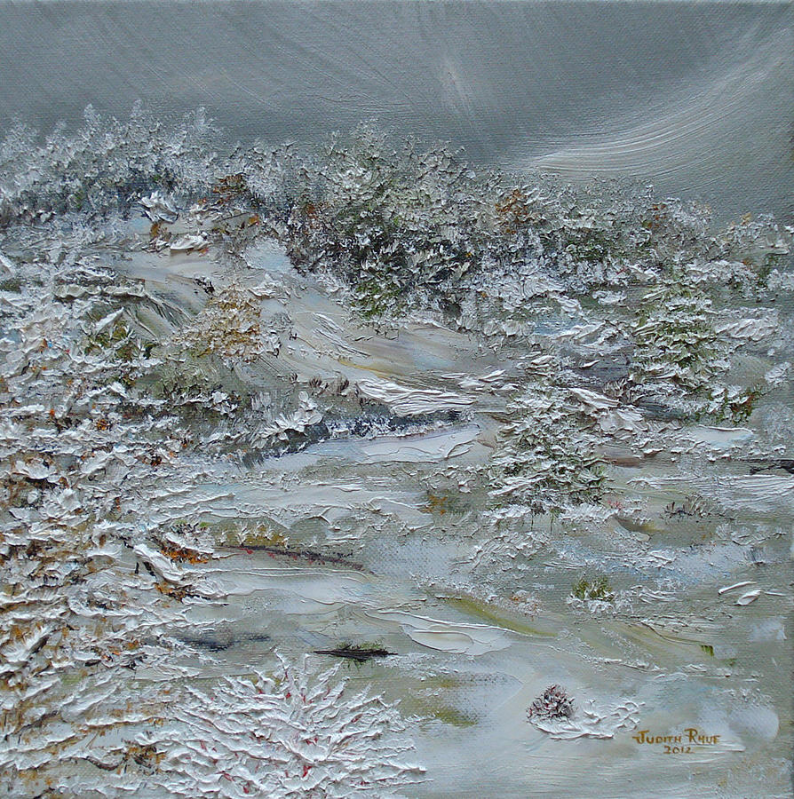 Noreaster Painting by Judith Rhue