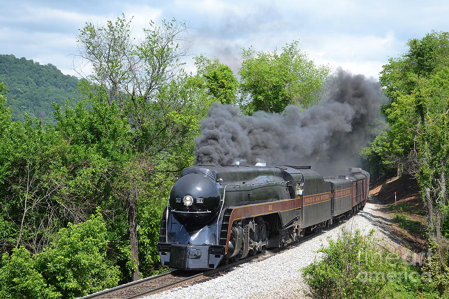 611 Photograph - Norfolk and Western Class J #611 by Steve Gass 611 Photograph - Norfolk and Western Class J #611 by Steve Gass