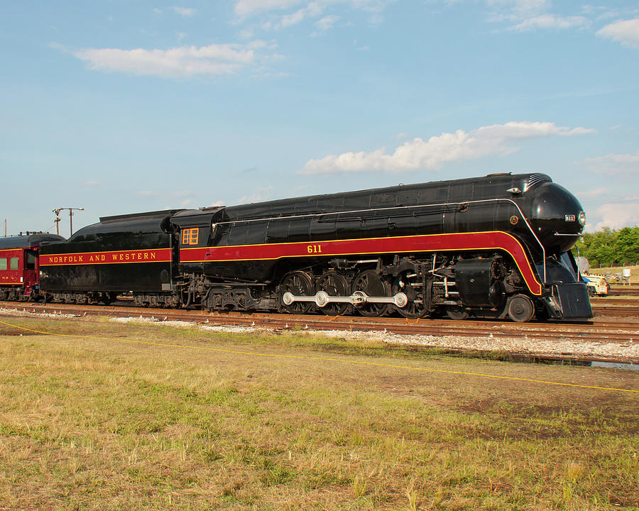 Norfolk and Western J-Class 611 Photograph by John Black