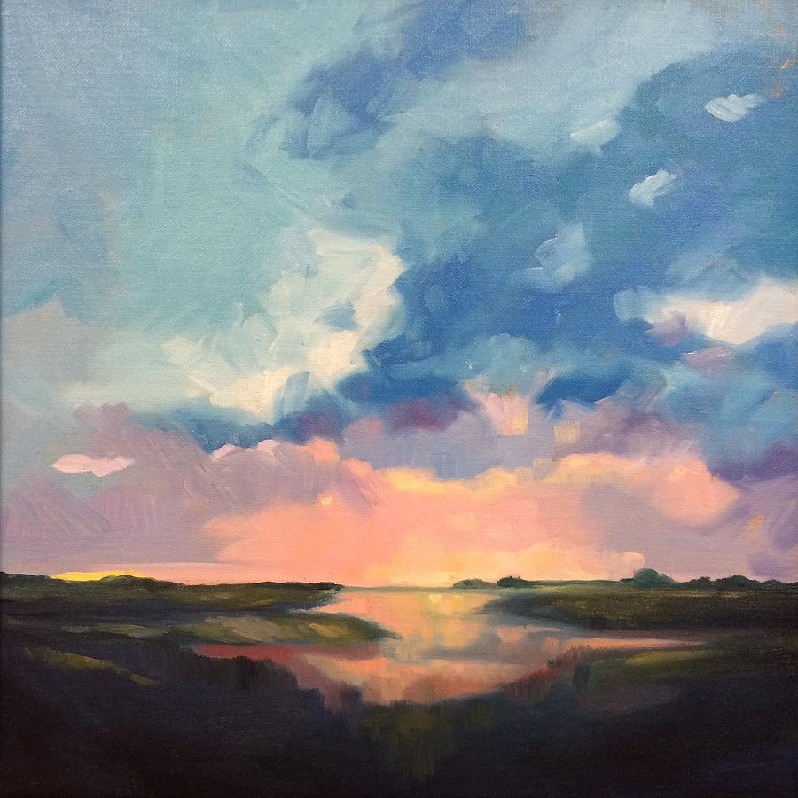 Norfolk Sky Painting by Helen Shepherd - Pixels