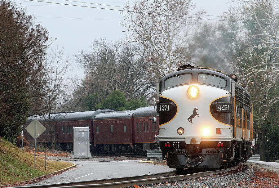 Norfolk Southern F7A #4271 Color 10 Photograph by Joseph C Hinson
