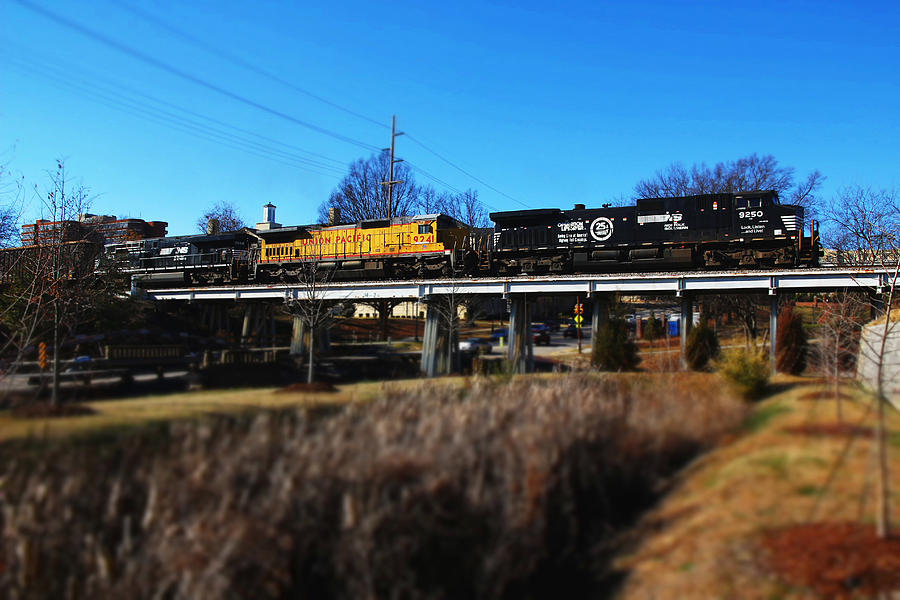 Norfolk Southern in Columbia Photograph by Joseph C Hinson