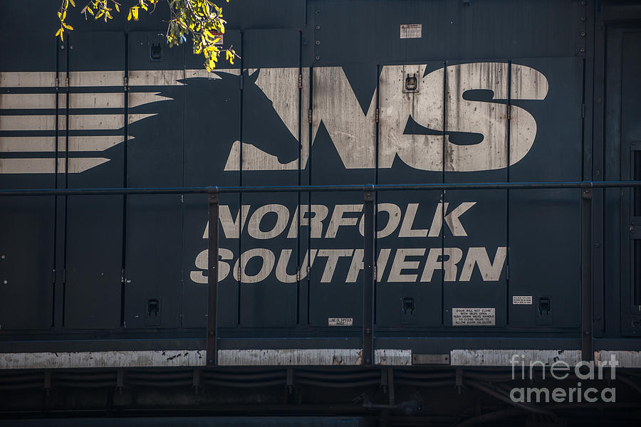 Norfolk Southern Logo Photograph by Dale Powell