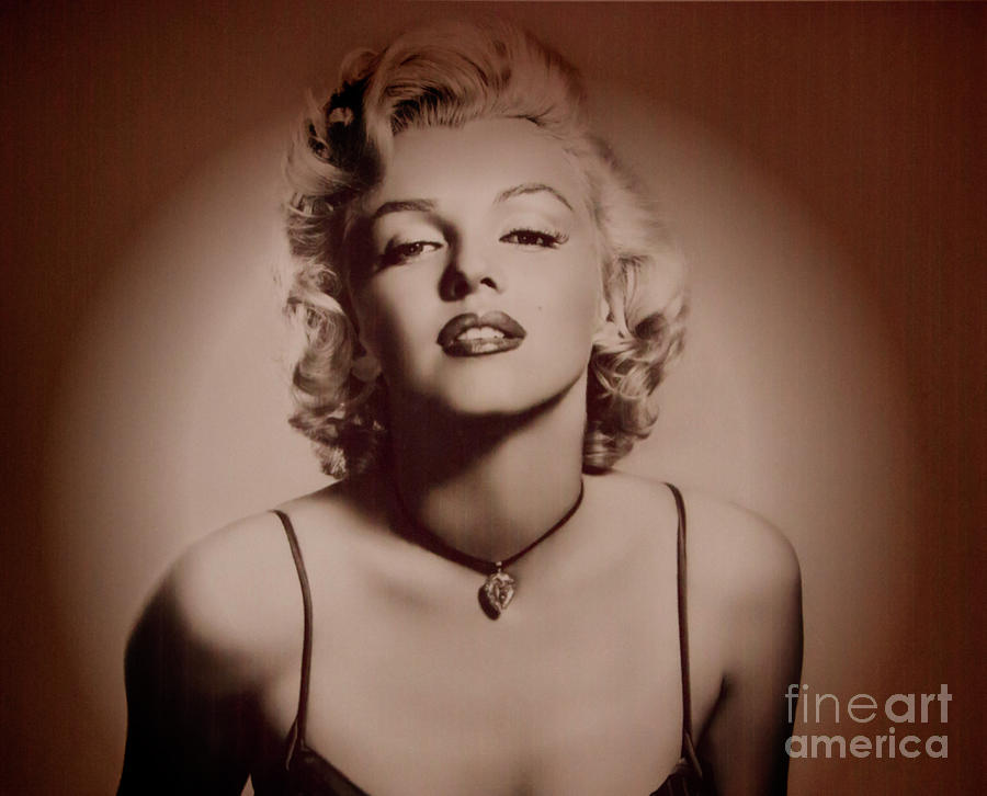 Marilyn Photograph - Norma Jeane Mortenson, aka Marilyn by Al Bourassa