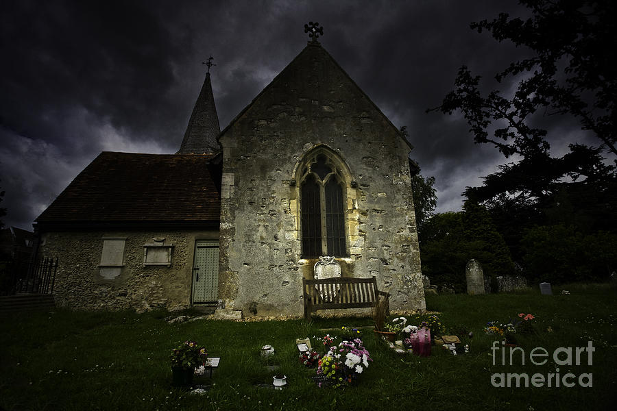 Norman church at Lissing Hampshire England Photograph by Sheila Smart Fine Art Photography