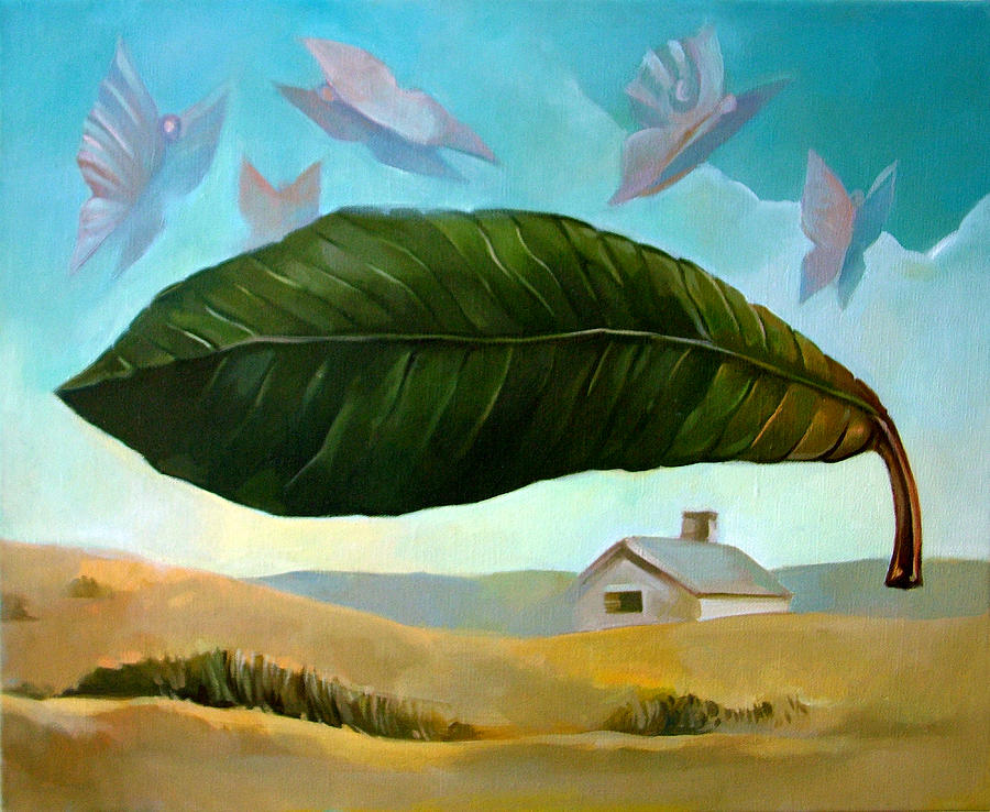 Norman Leaf Painting by Filip Mihail