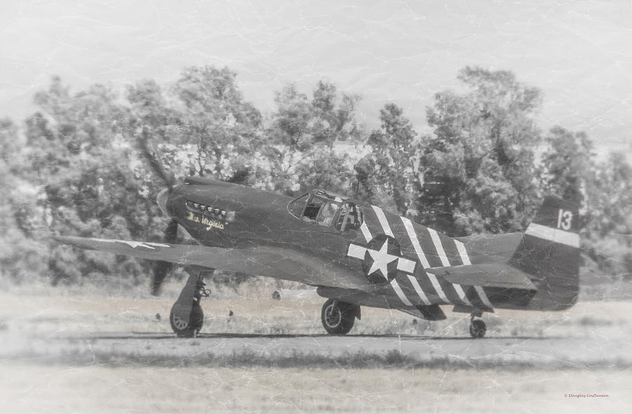 North American P-51A Mustang Photograph by Douglas Castleman