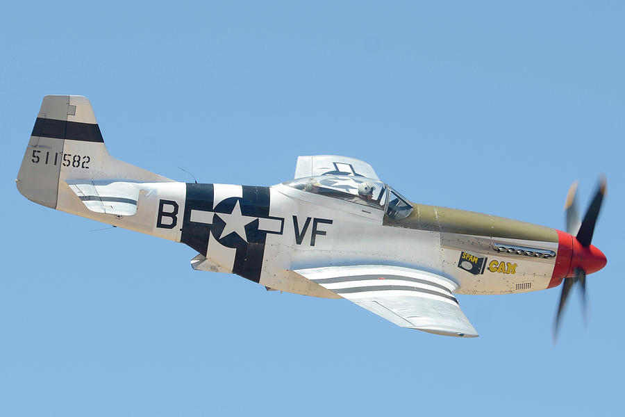 North American P-51D Mustang NL5441V Spam Can Valle Arizona June 25 2011 2 Photograph by Brian Lockett