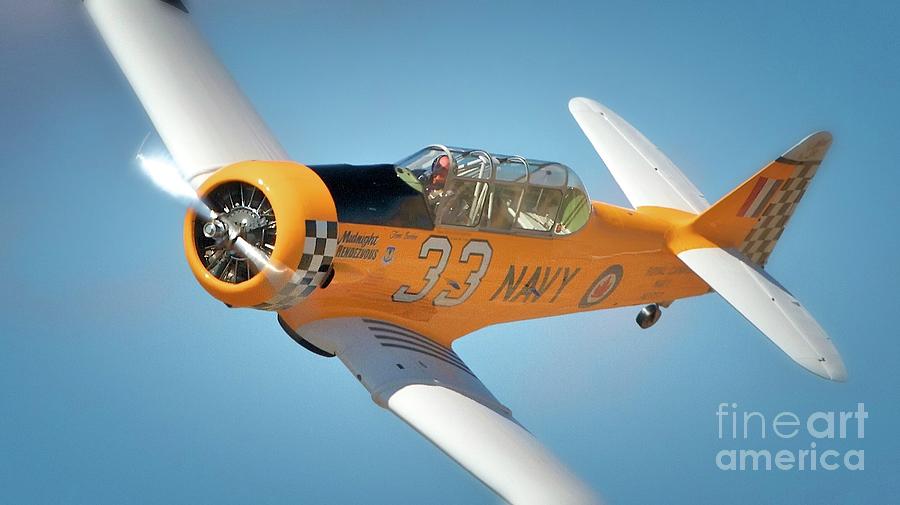 North American T-6  Midnight Rendezvous Photograph by Gus McCrea