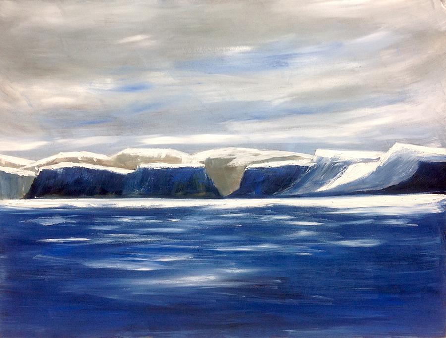 North Baffin Blues Painting by Desmond Raymond