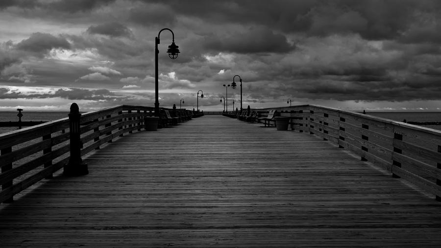 North Beach Pier Photograph by Joseph Smith
