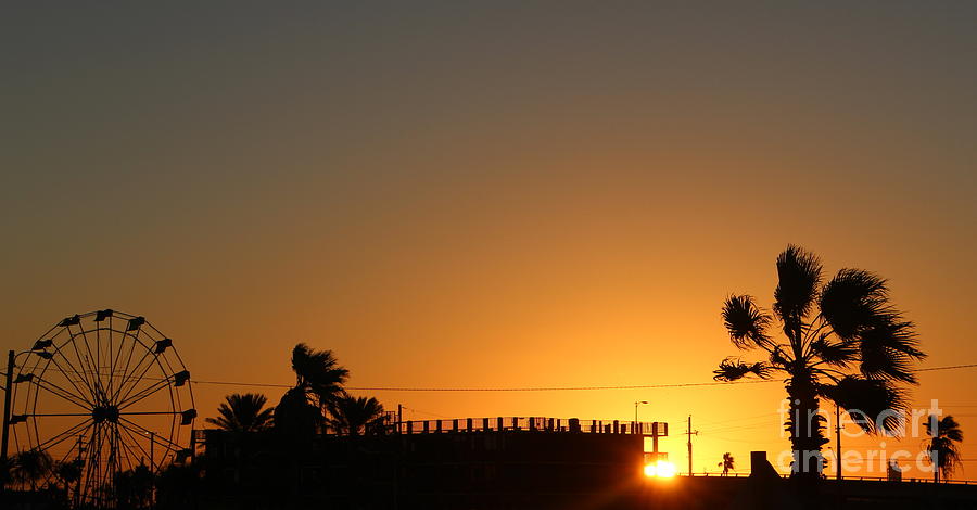 Sunset Photograph - North Beach sunset by Thomas OGrady