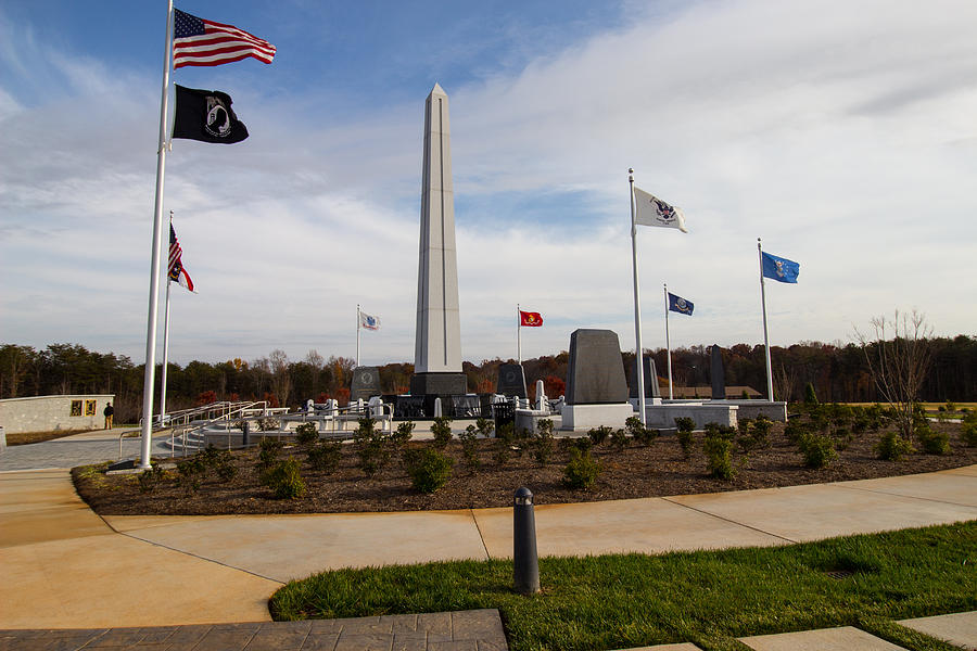 North Carolina Field of Honor Photograph by Arnold Hence North Carolina Field of Honor Photograph by Arnold Hence