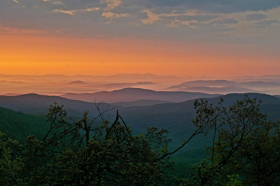 North Carolina mountain morning Photograph by Ulrich Burkhalter