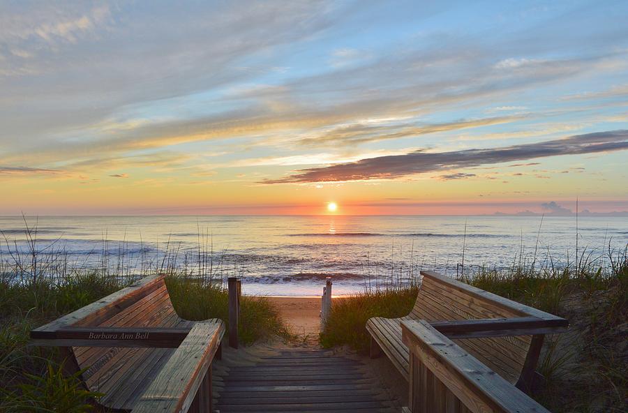 North Carolina Sunrise Photograph by Barbara Ann Bell