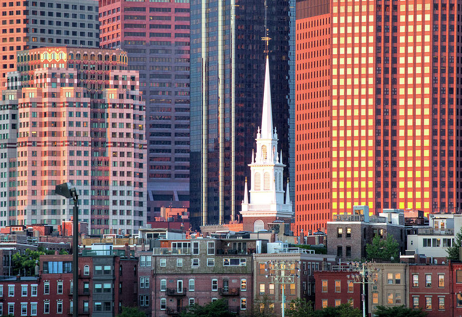 North Church Steeple Photograph by Susan Cole Kelly