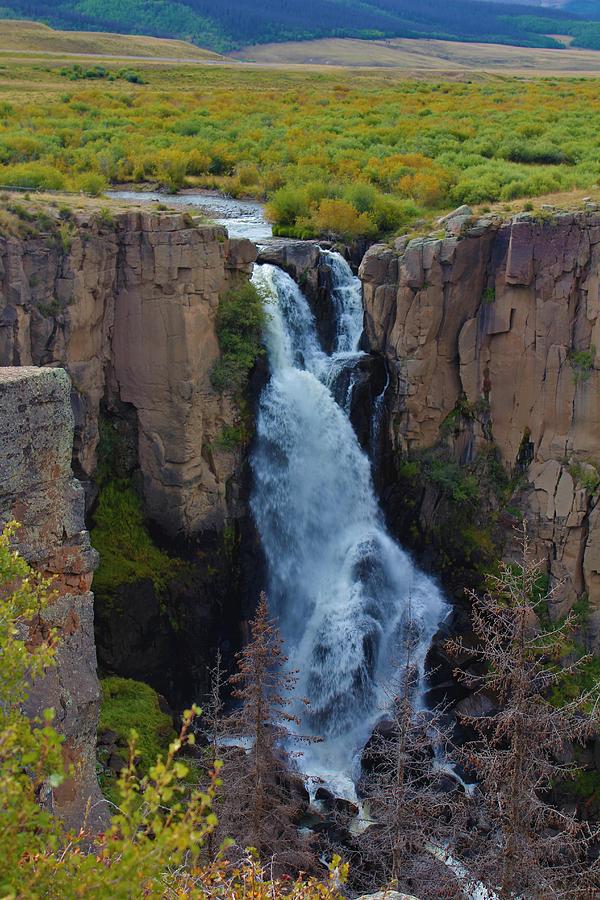 North creek waterfall Photograph by Carla Larson - Fine Art America