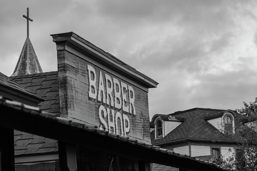 North Dakota Barber Shop  Photograph by John McGraw