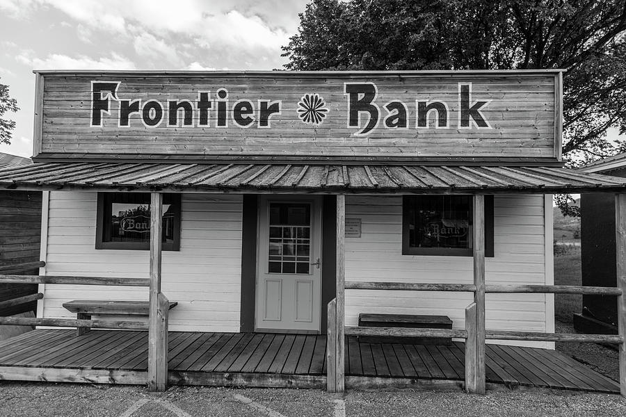 North Dakota Frontier Bank Photograph by John McGraw