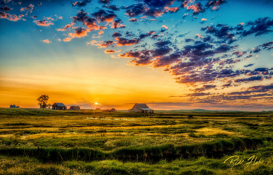 North Dakota Pastoral Photograph by Rikk Flohr