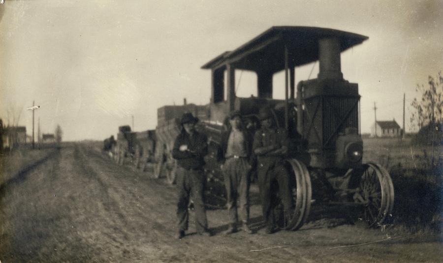 North Dekota Potato Train 1903 Photograph by Randy Sprout