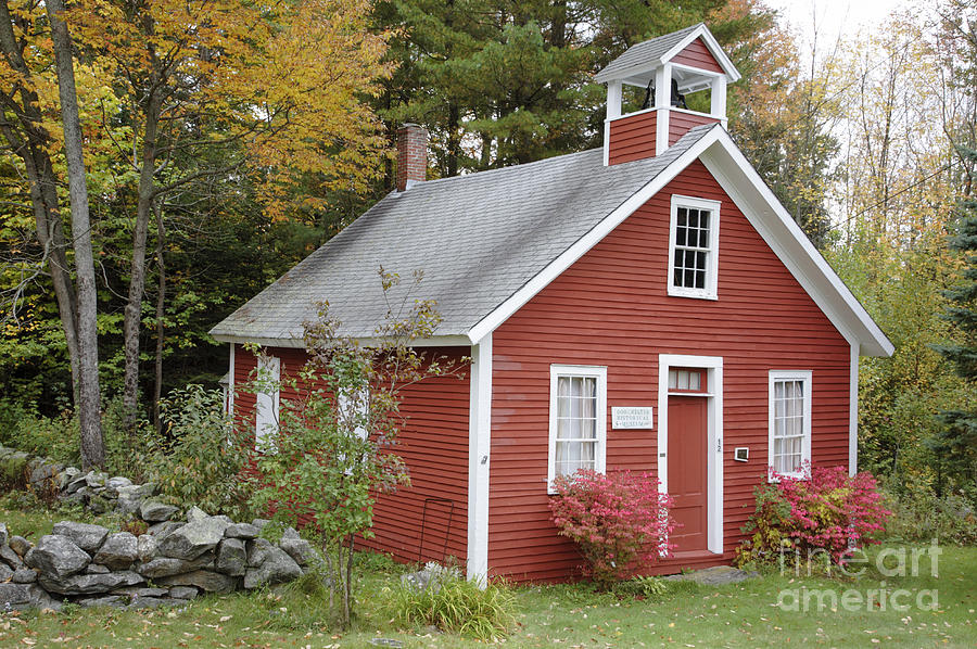 North District School House - Dorchester New Hampshire Photograph by Erin Paul Donovan